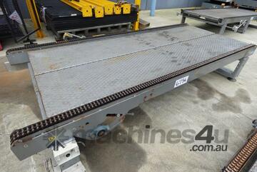 Pallet Chain Conveyor, 2600mm L x 1030mm W x 500mm H