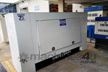 85kVA Pre-owned Gentech/John Deere Enclosed Generator Set 85kVA Pre-owned Gentech/John Deere Enclosed Generator Set