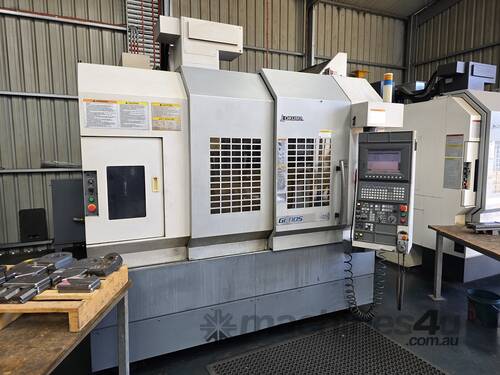 OKUMA GENOS M560V VERTICAL MACHINING CENTRE INCL 4TH AXIS