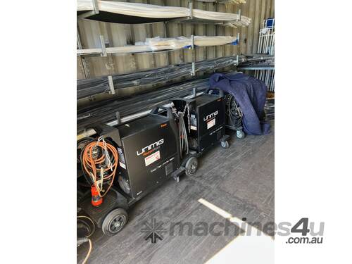 2 x Unimig Razor 350 Compact Mig/Tig/Stick Welders