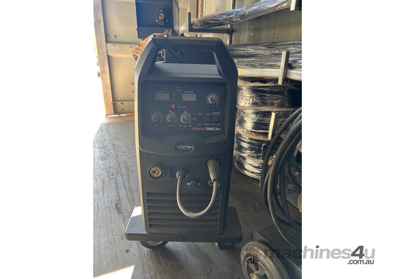 2 x Unimig Razor 350 Compact Mig/Tig/Stick Welders