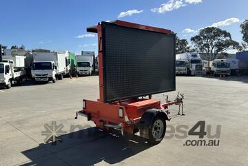 2017 Ver-Mac PCMS320RT RC Message Board Trailer (Ex Coates Hire)