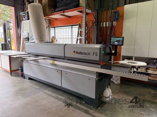Hebrock F5 PLC MR Edgebander 2020 SN: 2068