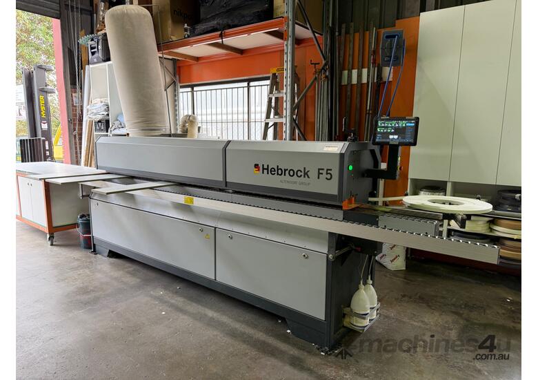 Hebrock F5 PLC MR Edgebander 2020 SN: 2068