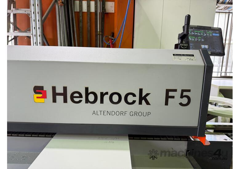 Hebrock F5 PLC MR Edgebander 2020 SN: 2068