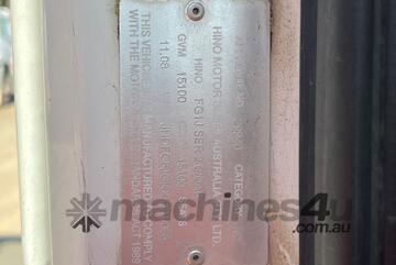 2008 Hino FG1J Street Sweeper (Dual Control)