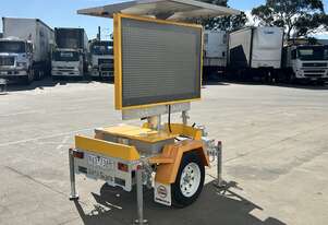2024 Data Signs A Single Axle VMS Board Trailer