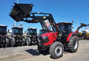 UHI T1004P 100HP Premium 4WD Tractor | Enclosed A/C Cab | 3 or 7-Attachment Package
