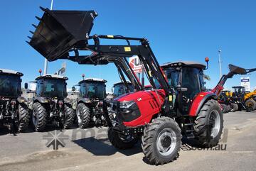 UHI T1004P 100 HP Premium 4WD Tractor | Enclosed A/C Cab | 3- or 7-Attachment Package