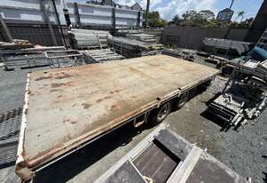 Flat bed trailer- 2009 BEEJAY ATM UP TO 4.5T BOX TRAILER