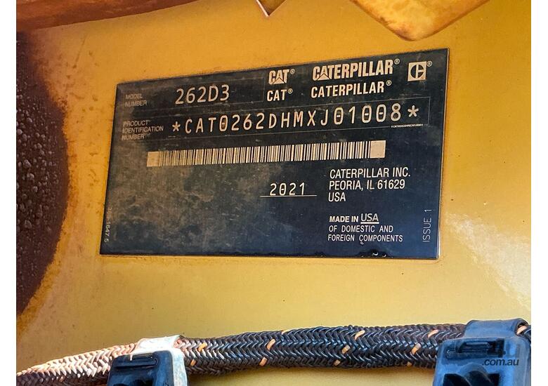 2021 Caterpillar 262D3 Skid Steer