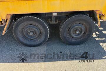 Custom Tandem Axle Tilting Plant Trailer