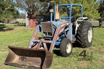 FORD 6600 FRONT END LOADER WITH ATTACHMENTS