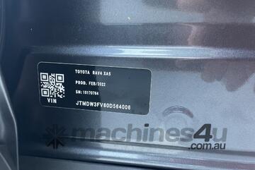 2022 Toyota RAV4 Cruiser Hybrid-Petrol (Auto) (Ex Lease)