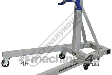 Engine Stand - 907kg Capacity HES-907F 5 x Swivel Caster Wheels & Fold Up Legs Engine Can Manually R