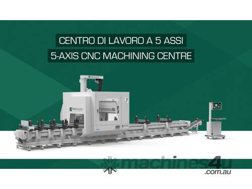 caption FOM Industrie AXEL 5 axis CNC machining centre / Router