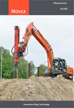 Excavated Mounted Piling Hammer IH-25D