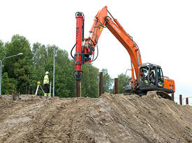 Excavated Mounted Piling Hammer IH-25D - picture2' - Click to enlarge