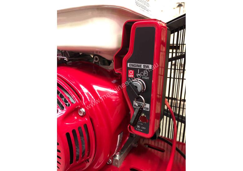 caption BOSS 42CFM/ 13HP HONDA Petrol Compressor (E/Start)