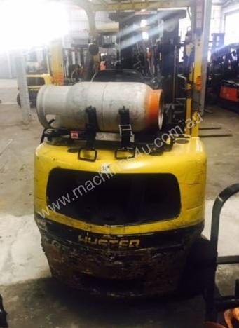caption Used LPG Hyster 2.50TX forklift