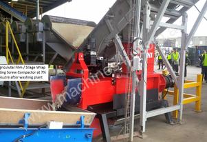 Runi SK-370 Screw Compactor for Drying Film