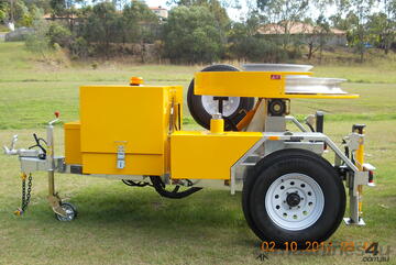 REDMOND GARY - 5kN FIBRE OPTIC CAPSTAN WINCH TRAILER
