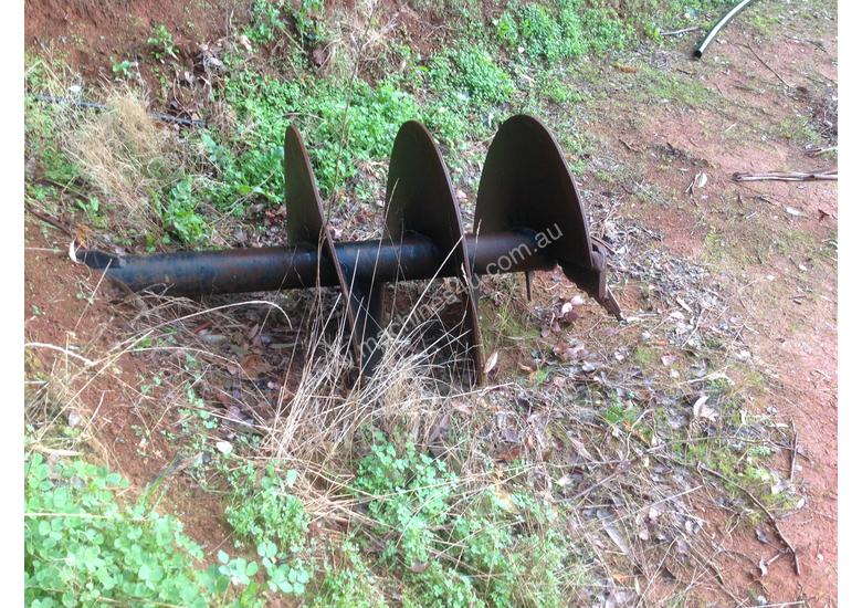 caption Auger with built in relieve valve
