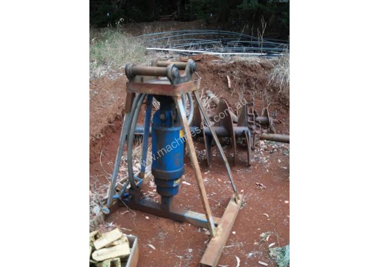 caption Auger with built in relieve valve