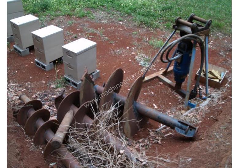 caption Auger with built in relieve valve