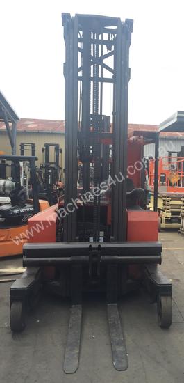 caption ALL DIRECTIONAL BT ELECTRIC REACH TRUCK 7.5M LIFT
