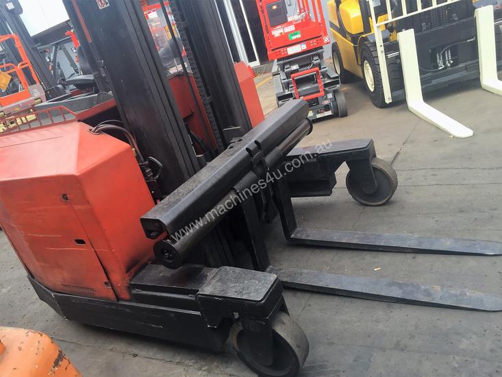 caption ALL DIRECTIONAL BT ELECTRIC REACH TRUCK 7.5M LIFT