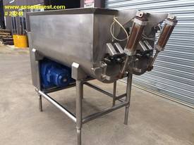 Twin Ribbon Mixer - all ss - excellent condition - picture1' - Click to enlarge