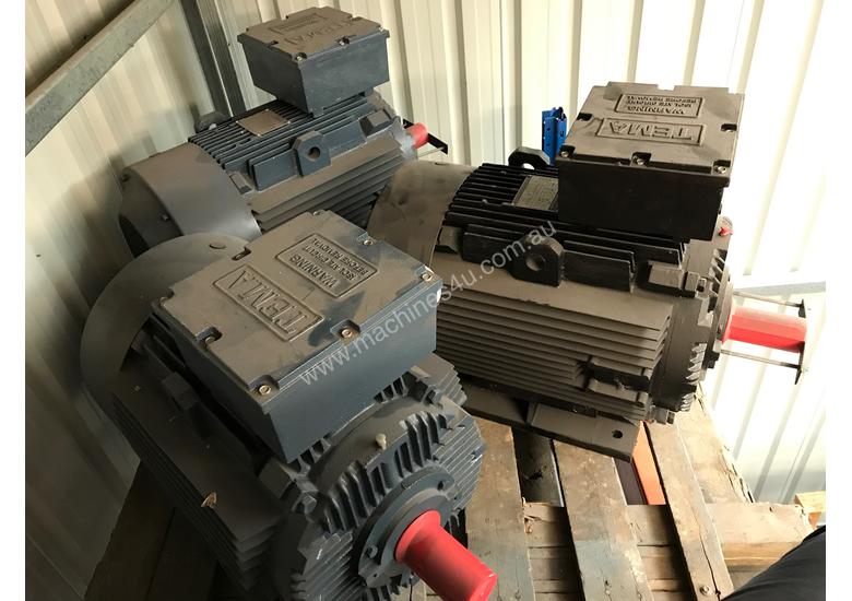 New Tema Motors 22 kw 30 hp 6 pole 415 v AC Electric Motor AC Electric