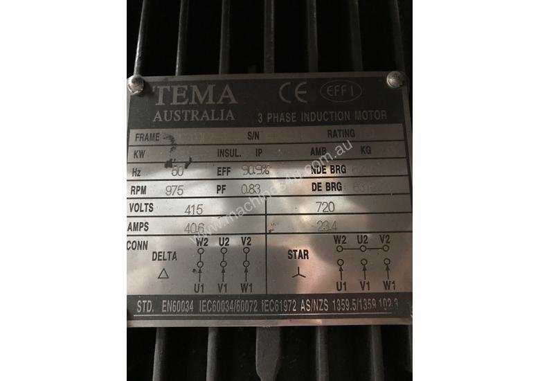 caption 22 kw 30 hp 6 pole 415 v AC Electric Motor