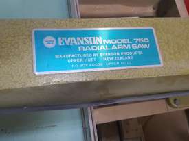 Evanson Radial Arm Saw - picture1' - Click to enlarge