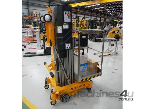 caption Haulotte Push Around Boom Lift | Quickup 11