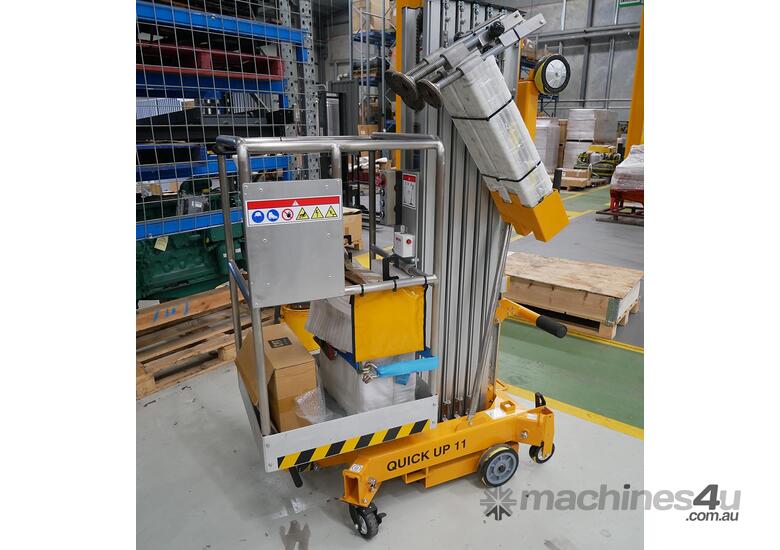 caption Haulotte Push Around Boom Lift | Quickup 11