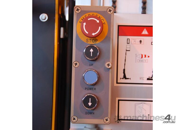 caption Haulotte Push Around Boom Lift | Quickup 11