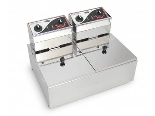 ROBAND - F28- Double Pan Fryers 8.L