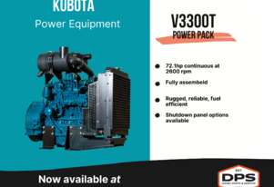 V3300T 72.1HP KUBOTA ENGINE POWER PACK