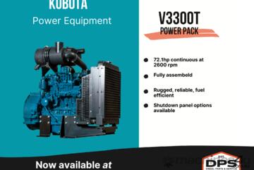 V3300T 72.1HP KUBOTA ENGINE POWER PACK