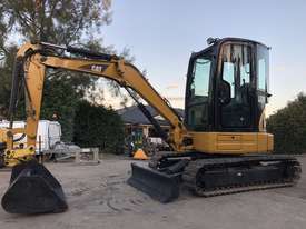Cat 303C CR 3.5T Excavator Enclosed Cab New Rubber Pads - picture1' - Click to enlarge