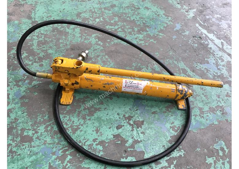 Used enerpac Enerpac Hydraulic Porta Power Kit Hand Pump Ram Spreader
