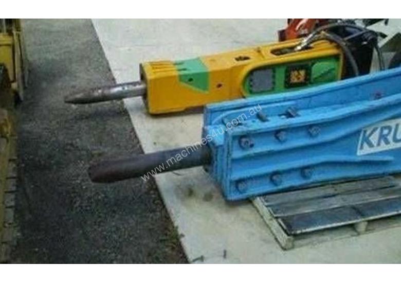 caption Hydraulic Hammer Breaker Rammer