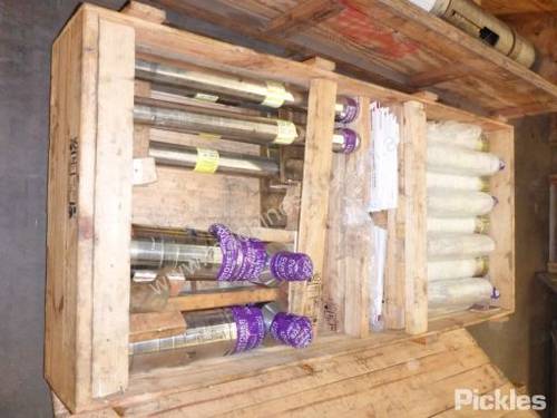 1x Crate Containing 6.125 inch QXT Lock Mandrels, 3.810 inch ABD Assembly, 3.810 inch Junk Catcher, 