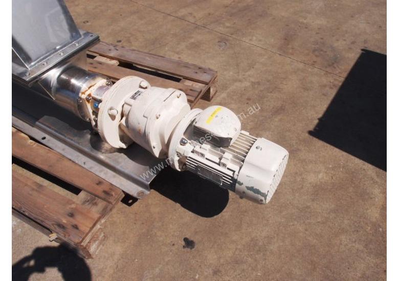 caption Open Throat Helical Rotor Pump, IN: 550mm L x 230mm W, OUT: 75mm Dia