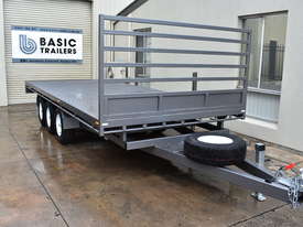 20x8 Flat Top Trailer. 100% Aussie Built with Aussie Steel 3500Kg ATM - picture1' - Click to enlarge