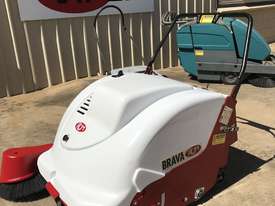 3 Used Brava 1000E Battery Powered Walk Behind industrial Sweepers available from  $ 5,000 + GST - picture0' - Click to enlarge