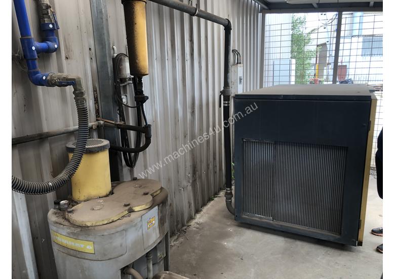 caption Kaeser CS76 3 phase industrial compressor