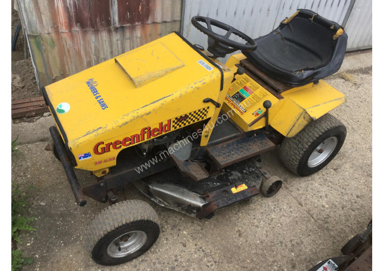 Green on sale field mower